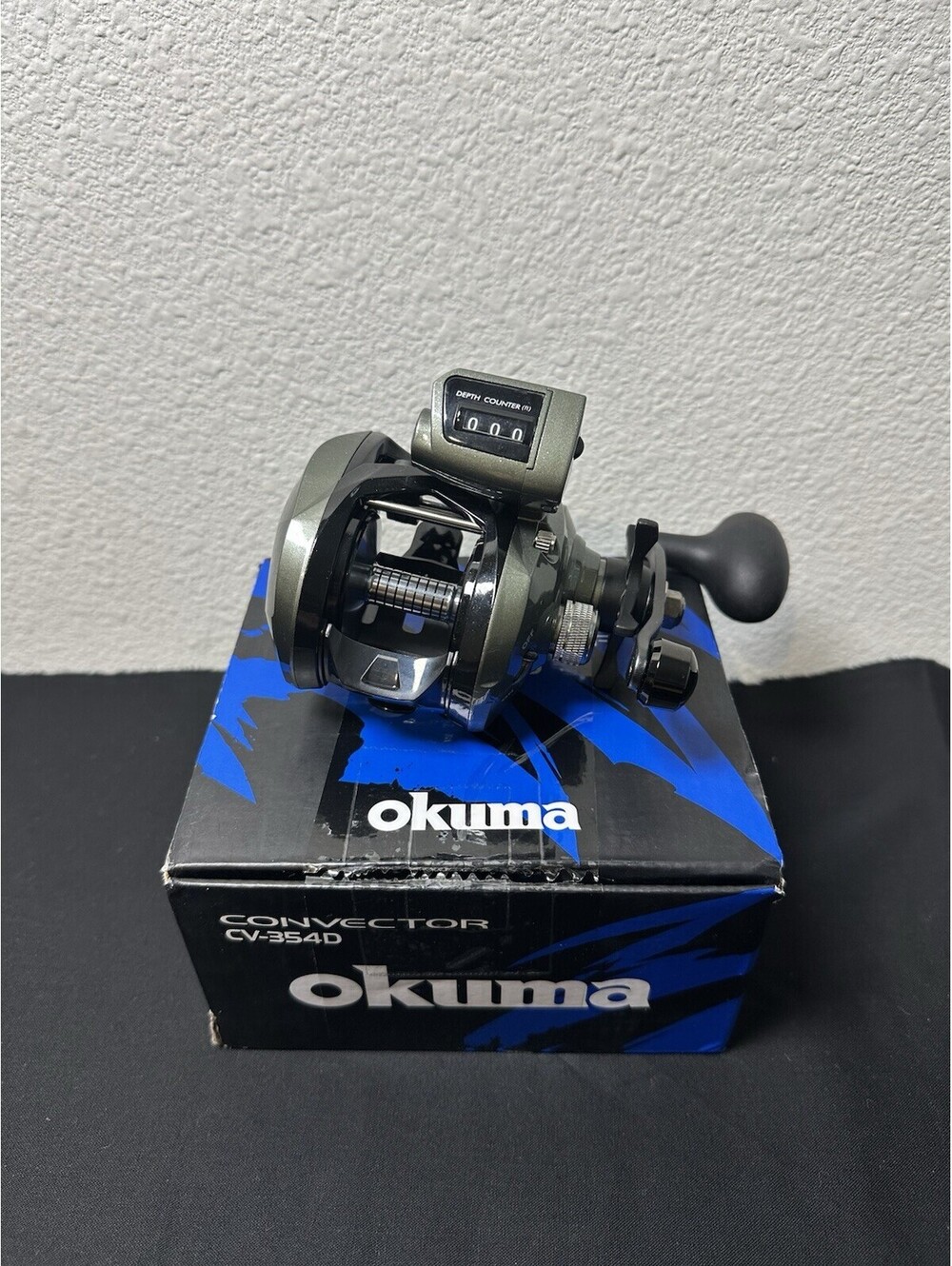 Okuma Convector CV-354D Line Counter Trolling Fishing Reel Right Hand